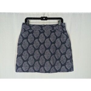 Peter Millar Blue Paisley Skort